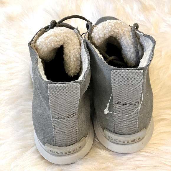 NWT Sorel Explorer 2 Drift Waterproof Boots in Gray Sz 9. - Picture 9 of 12
